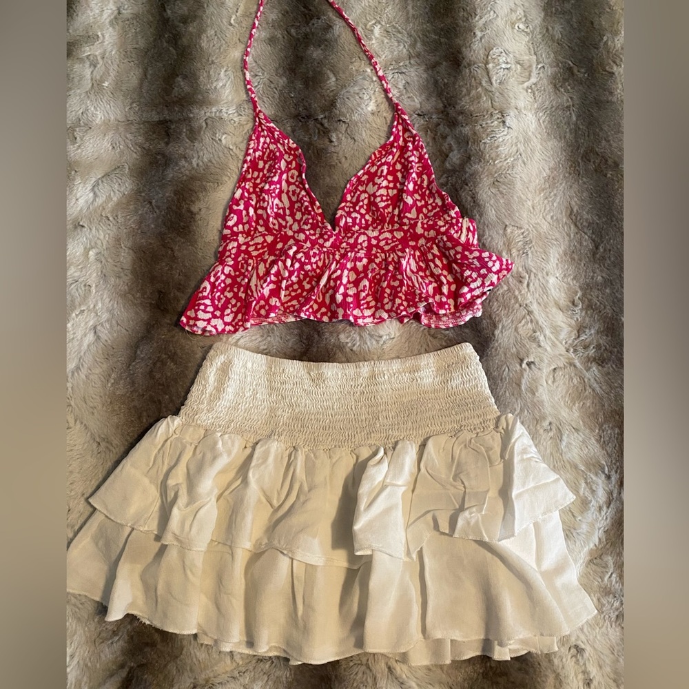 shien top and skirt